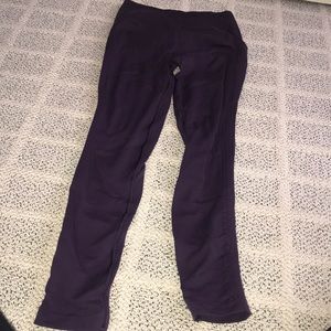 Lululemon purple seamless leggings